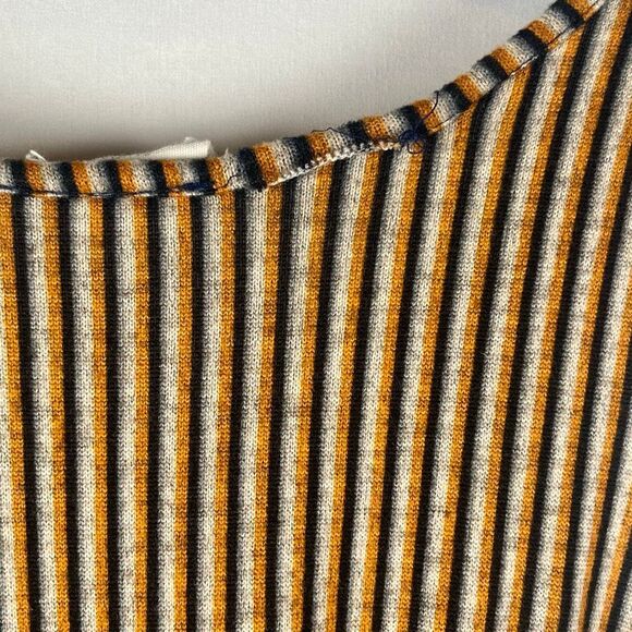 Caution To The Wind Striped One Piece Tank Jumpsuit Medium - Picture 4 of 11